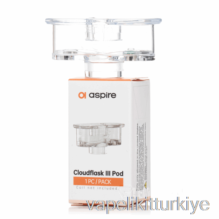Elektronik Sigara Kalemi Vape Mate Aspire Cloudflask 3 Yedek Bölme 5.5ml Doldurulabilir Bölme